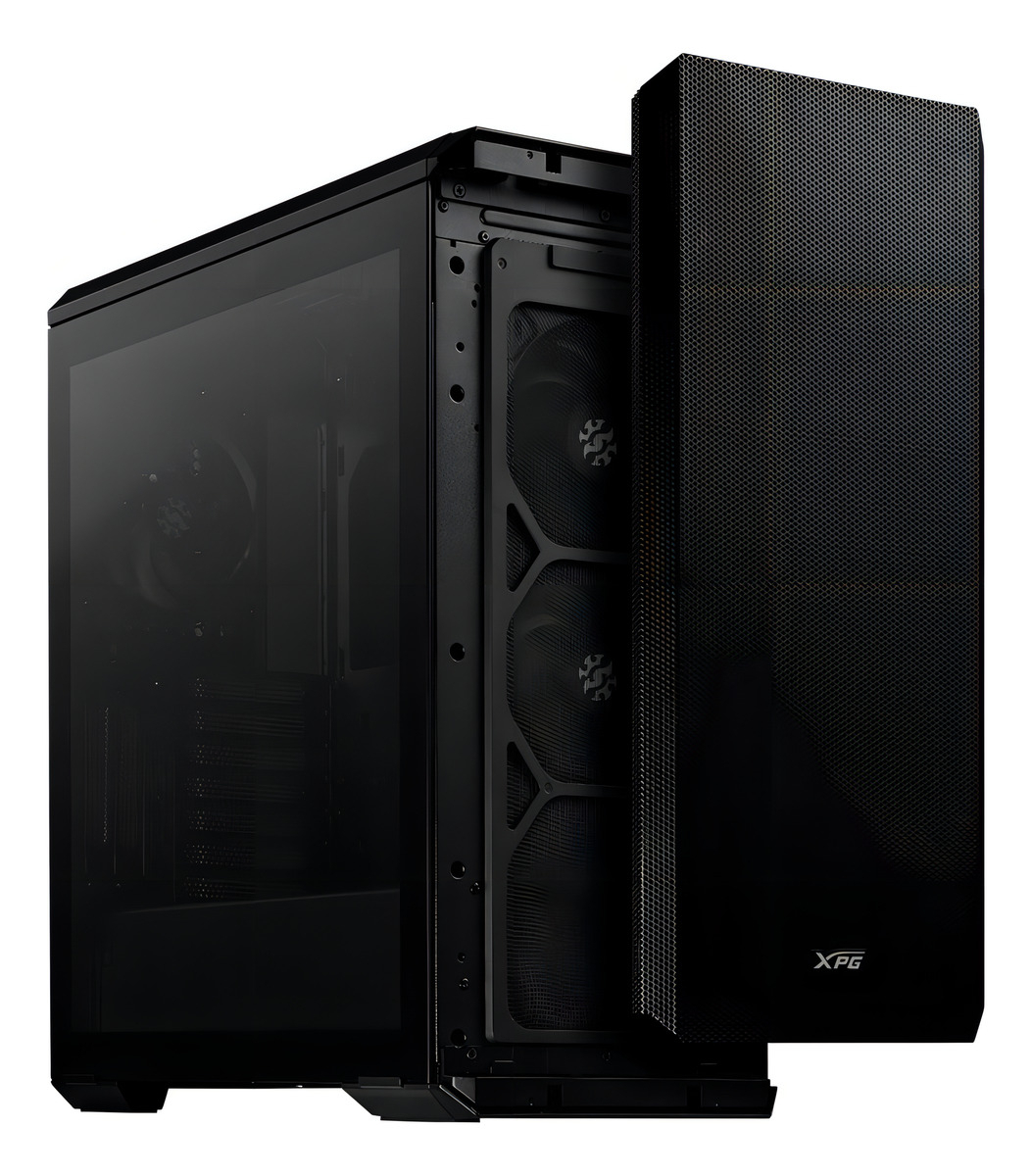 Gabinete Gamer Xpg Defender, Media Torre,atx Mini-itx, Negro_0
