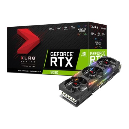 PNY Tarjeta DE Video NVIDIA GEFORCE RTX 3090 RGB 24GB 384BIT GDDR6X 1395MHZ 1HDMI 3DP PCIE 4.0 16X_0