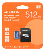 Tarjeta De Memoria Adata Ausdx512guicl10a1-r Premier Con Adaptador Sd 512gb_2
