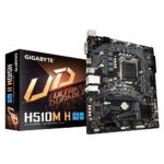 Gigabyte Tarjeta Madre Intel H510M H SOCKET 1200 para 10MA Y 11VA GENERACION Micro ATX con Soporte M.2, 2 Ranuras para DDR4 2133MHZ-3200MHZ, HDMI, VGA, 2 Puertos USB 3.2, 4 Puertos 2.0_0