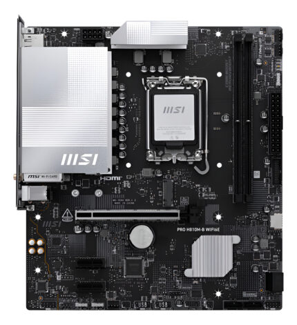 Tarjeta Madre Msi Pro H810m-b Wifi6e, M-atx, 128gb, Ddr5_0