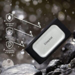 Disco Sólido Ssd Externo Sxs2000, 1tb, Usb-c 3.2, Plata_4