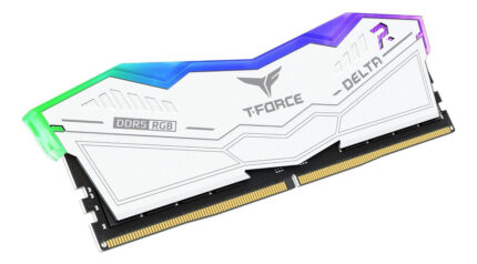 Kit Memoria RAM TeamGroup T FORCE Delta RGB DDR5 DESKTOP 6400MHz Blaco_1