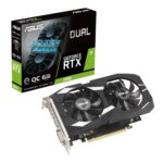 ASUS Dual NVIDIA GeForce RTX 3050 - Tarjeta gráfica para Juegos de 6 GB OC Edition - PCIe 4.0, Memoria GDDR6 de 6 GB, HDMI 2.1, DisplayPort 1.4a, diseño de Ventilador de tecnología axial, tecnología_0