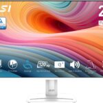 MSI Pro MP275W E2 27" IPS 1920 x 1080 (FHD) Monitor de Oficina para Juegos, 120Hz, sincronización Libre, HDMI, DisplayPort, Puerto VGA, Montaje VESA, inclinación, Altavoz, Bisel Delgado de 4 Lados 1_0