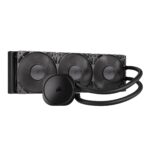 Corsair Nautilus 360 RS Refrigeración Líquida de CPU  360mm AIO  Bajo Nivel de Ruido  Conexión Directa a la Placa Base  Intel LGA 1851/1700, AMD AM5/AM4  3X RS120 Ventiladores Incluidos  Negro_0