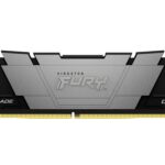 Kingston Fury Renegade Black DDR4, Memoria Gamer para PC, Capacidad: 16GB, Frecuencia: 3200MT/s, Latencia: CL16, Factor de Forma: DIMM 288-Pin, Color: Negro, Numero De Parte: KF432C16RB12/16_0