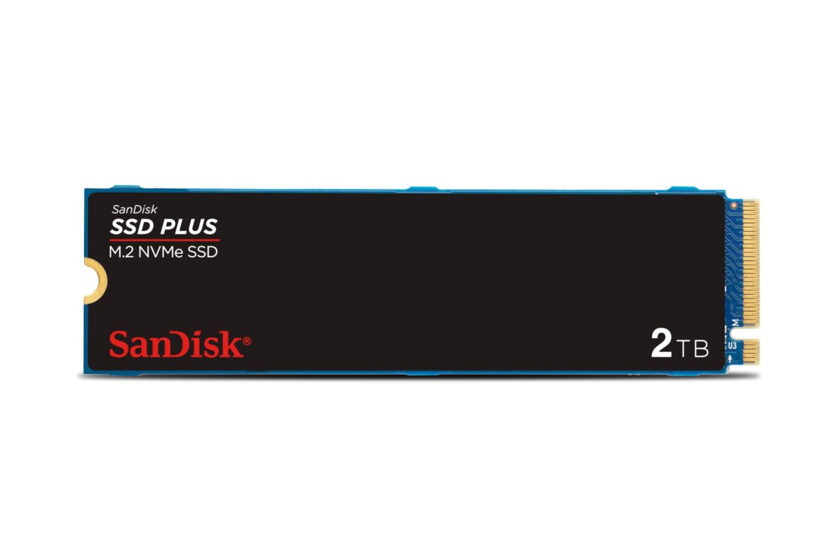 SanDisk 2TB SSD Plus M.2 NVMe SSD - PCIE Gen 3.0, Up to 3,200 MB/s - Internal Solid State Drive - SDSSDA3N-2T00-G26_0