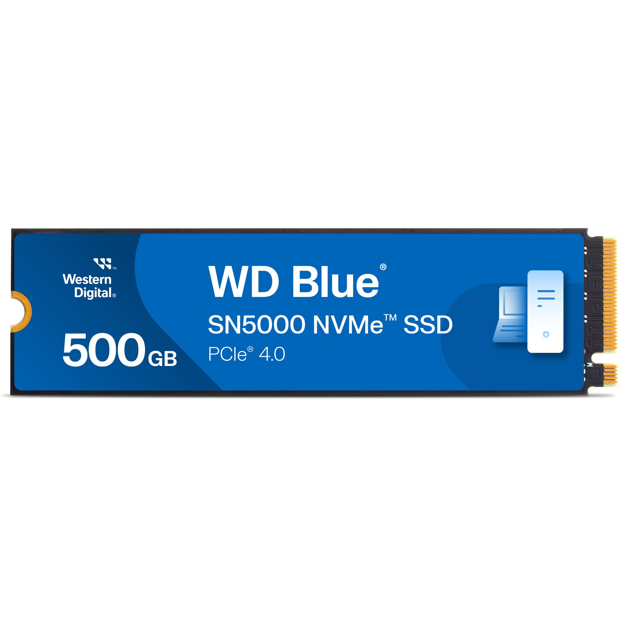 Western Digital 500GB WD Blue SN5000 NVMe Unidad de Estado sólido Interna SSD - PCIe Gen 4.0, M.2 2280, hasta 5.000 MB/s - WDS500G4B0E_0 Western Digital 500GB WD Blue SN5000 NVMe Unidad de Estado sólido Interna SSD - PCIe Gen 4.0, M.2 2280, hasta 5.000 MB/s - WDS500G4B0E_0