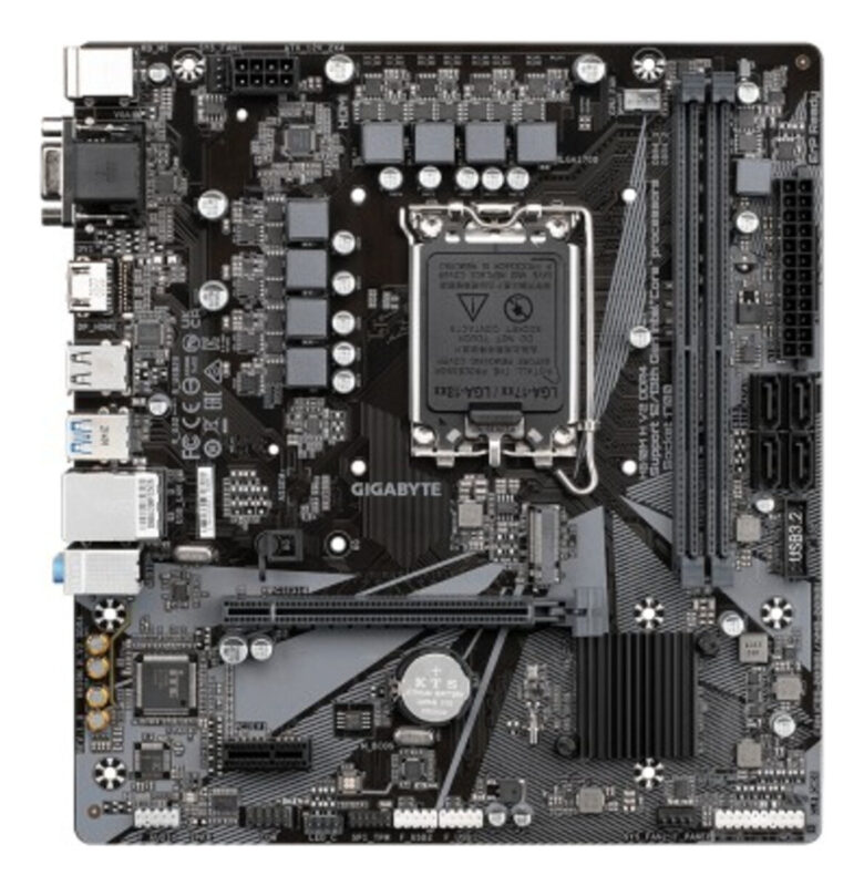 Tarjeta Madre Gigabyte H610m H V2 Ddr4, Microatx, 64gb, Hdmi_1