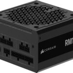 Corsair RM1000e (2025) Fuente de alimentación ATX Totalmente Modular de bajo Ruido con Cable de 12V-2x6 - Compatible con ATX 3.1 y PCIe 5.1, eficiencia Cybenetics Gold, condensadores a 105°C - Negro_0