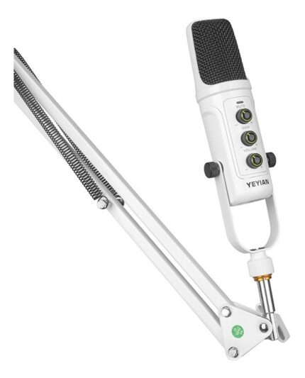 Micrófono Yeyian, Micrófono Condensador Agile Nl, Usb Blanco_1