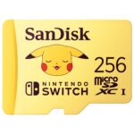 SanDisk Tarjeta microSDXC de 256 GB con Licencia para Nintendo Switch, Edición Pokémon, Pikachu - SDSQXAO-256G-GN6ZK_0