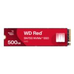 Western Digital 500 GB WD Red SN700 NVMe Unidad Interna de Estado sólido SSD para Dispositivos NAS - Gen3 PCIe, M.2 2280, hasta 3,430 MB/s - WDS500G1R0C_0