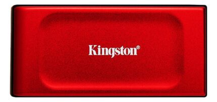 Disco Ssd Externo Kingston Xs1000r, 2tb, Usb-c, Rojo_0