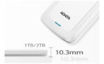 Disco Duro Externo Adata Hv300 Blanco De 2tb, 2.5 , Usb 3.1_3