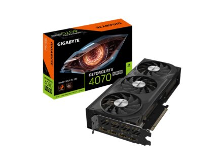 GIGABYTE Tarjeta gráfica GeForce RTX 4070 Super WINDFORCE OC 12G, 3 Ventiladores WINDFORCE, 12 GB 192 bits GDDR6X, GV-N407SWF3OC-12GD_0