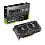 ASUS Dual GeForce RTX 4060 Ti EVO OC Edition 16GB GDDR6 (PCIe 4.0, 16GB GDDR6, DLSS 3, HDMI 2.1a, DisplayPort 1.4a, diseño de Ventilador de tecnología axial, tecnología de 0dB y más)_0