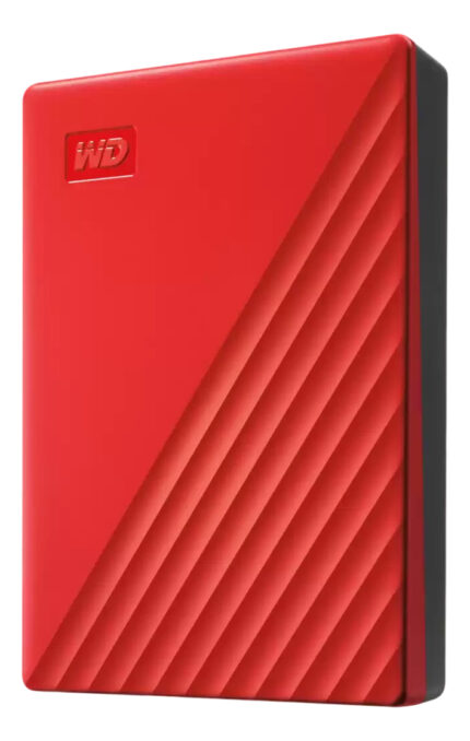 Disco Duro Externo Westerndigital My Passport 4tb, Rojo, Usb_1