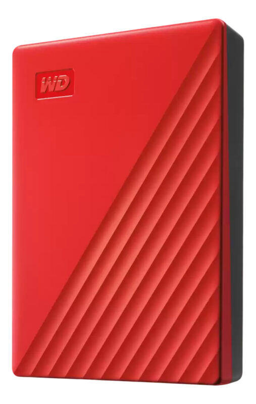 Disco Duro Externo Westerndigital My Passport 4tb, Rojo, Usb_1