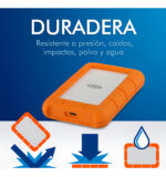 Externo Lacie Rugged Mini Stjj5000400 Rugged Mini 5tb 5tb Naranja_7