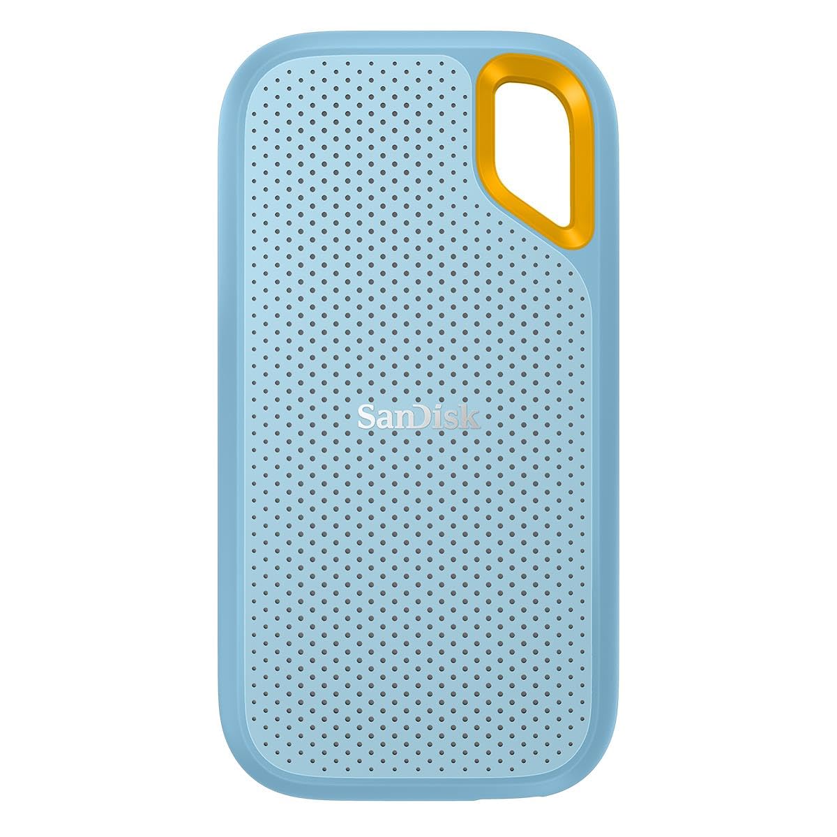 SanDisk SSD portátil Extreme de 2 TB - hasta 1050 MB/s, USB-C, USB 3.2 Gen 2, IP65 Resistencia al Agua y al Polvo, Firmware actualizado, Azul Cielo, Unidad Externa de Estado sólido -_0