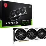 MSI Tarjeta De Video GeForce RTX 4070 Ti Ventus 3X 12g OC_0