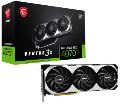 MSI Tarjeta De Video GeForce RTX 4070 Ti Ventus 3X 12g OC_0