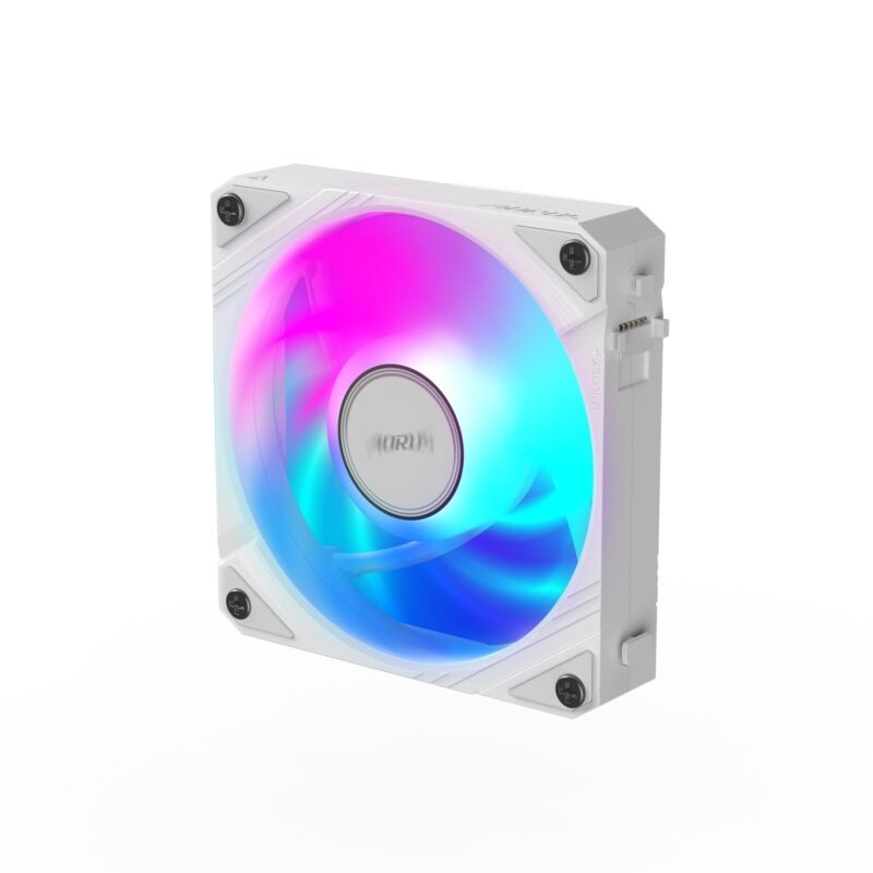 GIGABYTE AORUS EZ - Ventilador de Cadena 120 Ice, 120 mm, rodamiento hidráulico dinámico ARGB_0