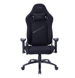 XPG Nexus Silla Gamer Premium, Soporte Lumbar Integrado, Tela Water-Repellent, Reclinación 90155°, Espuma Moldeada, Brazos 2D Color: Negro y Rojo_0