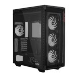 XPG Battlecruiser II Mid-Tower ATX - Carcasa para Juegos de PC: impulsada por exoesqueleto, estética, Flujo de Aire eficiente, radiador de 420 mm, Soporte para GPU, gestión de Cables, Prime Box,_0