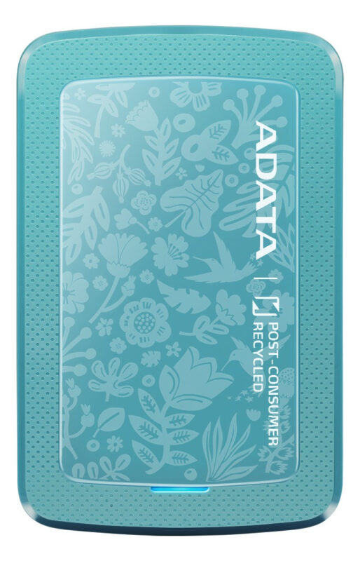 Disco Duro Externo Adata Hc300 Eco, 1tb, Usb 3.2, Verde Aqua_0