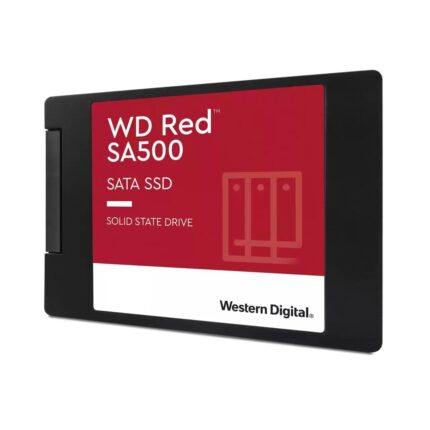 Western Digital 2 TB WD Red SA500 NAS 3D NAND SSD SSD Interno - SATA III 6 GB/s, 7 mm, hasta 560 MB/s - WDS200T2R0A_0