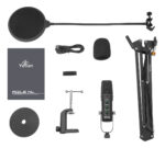 Kit Micrófono Yeyian Agile Nl Negro, Alámbrico Usb, Soportes_2