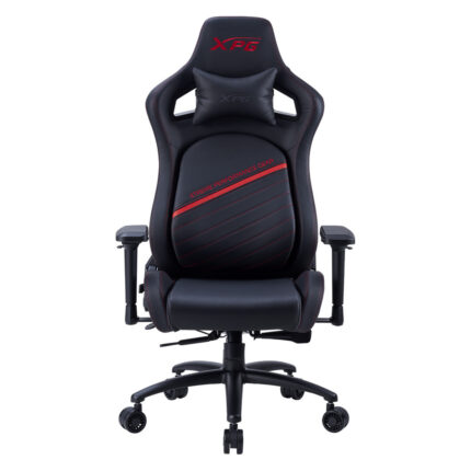 Silla Gamer Xpg Nexus Plus Ergonómica Reclinable 155° 125kg Reposabrazos 4d + Soporte Lumbar Dinámico + Reposacabezas Fijo Piel Sintetica Negro/rojo Nexus Plus-rdcww Cuero Sintético_0