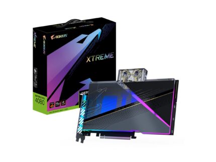 Gigabyte AORUS GeForce RTX 4080 - Tarjeta gráfica Xtreme WATERFORCE WB de 16 GB, Sistema de refrigeración de Bloque de Agua, 16 GB 256 bits GDDR6X, GV-N4080AORUSX WB-16GD Tarjeta de Video_0
