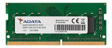 Memoria Note Sodimm Adata 8gb Ddr4 3200mhz Ad4s32008g22-sgn_0