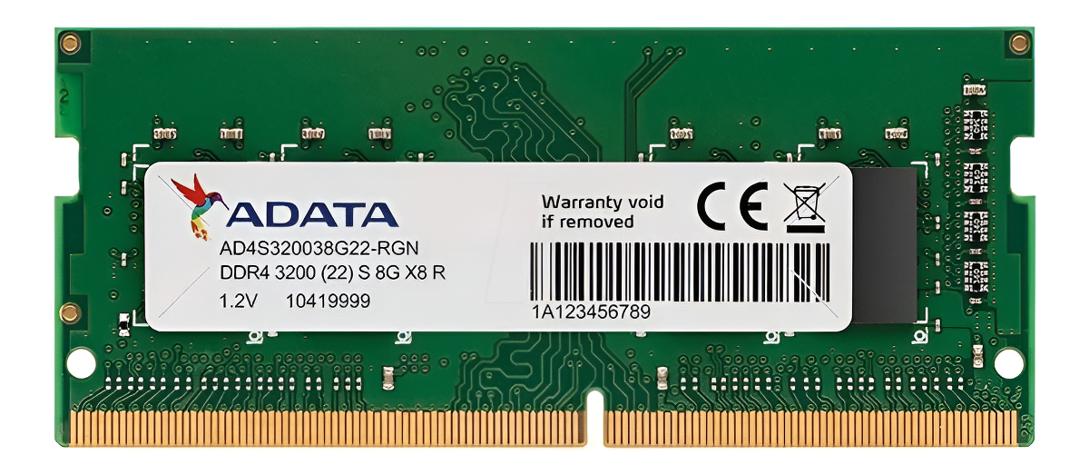 Memoria Note Sodimm Adata 8gb Ddr4 3200mhz Ad4s32008g22-sgn_0
