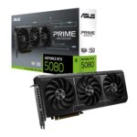 ASUS TUF Gaming GeForce RTX  5080 Tarjeta gráfica para Juegos GDDR7 de 16 GB (PCIe® 5.0, HDMI®/DP 2.1, 3.6 Ranuras, componentes de Grado Militar, Revestimiento Protector de PCB, Ventiladores de_0