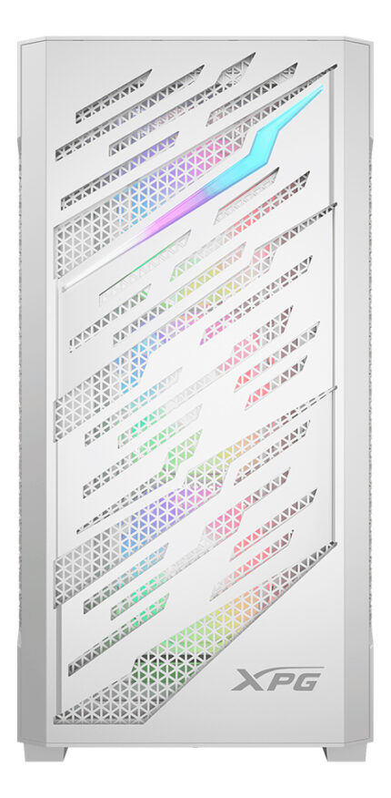 Gabinete Xpg Starker Air Btf Wh Cristal Templado Argb Led Color Blanco_1