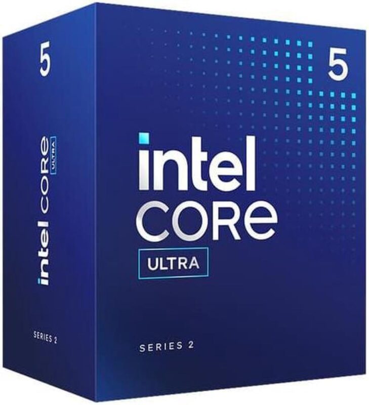 Intel Procesador Core Ultra 5 para Equipos de sobremesa 225 10 núcleos (6 núcleos P + 4 núcleos E) hasta 4,9 GHz BX80768225_0