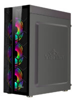 Gabinete Yeyian Rapture 2500, Midi Tower, Atx/micro Atx/mini-atx, Usb 2.0/3.0, Sin Fuente, 3 Ventiladores Argb Instalados, Negro_1