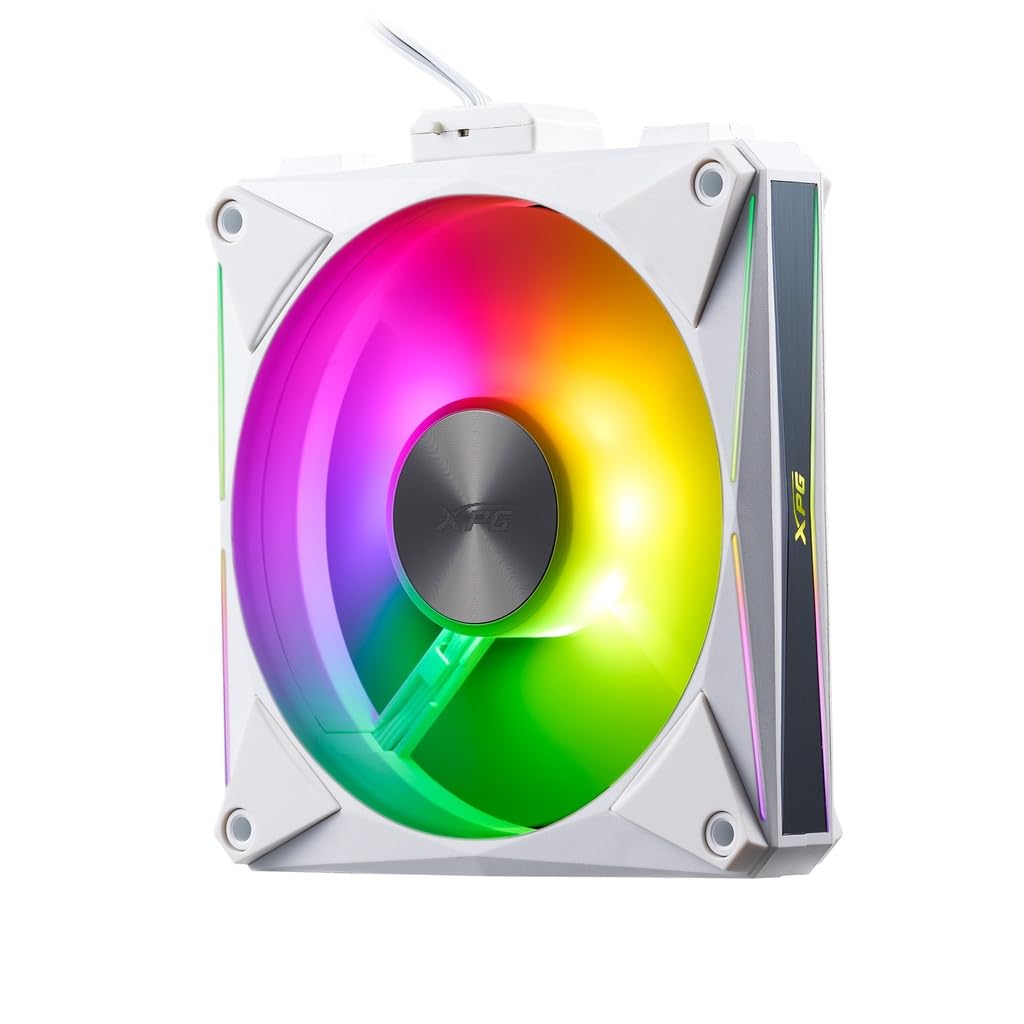 VENTILADOR ADATA XPG HURRICANE MAG 120 X4 PWM ARGB BLANCO HURRICANEMAG120ARGBPWM4C-WHCWW_0 VENTILADOR ADATA XPG HURRICANE MAG 120 X4 PWM ARGB BLANCO HURRICANEMAG120ARGBPWM4C-WHCWW_0