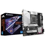 GIGABYTE B760M AORUS Elite AX Tarjeta Madre, Socket 1700, Hdmi, DP, Negro_0