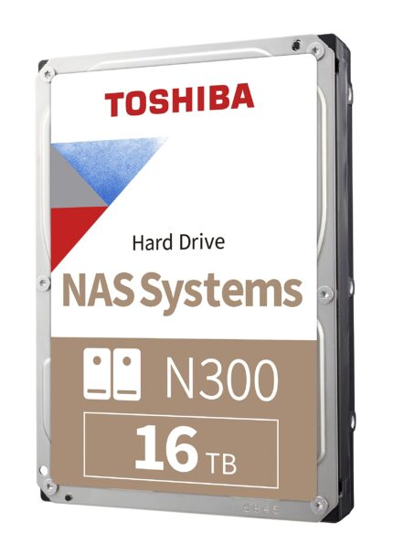TOSHIBA DD Interno N300 16TB,7200RPM y 512MB Cache, 3.5HDWG51GXZSTA NAS_0
