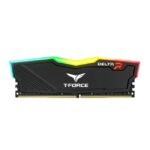 TEAMGROUP T-Force Delta RGB DDR4 64GB (2x32GB) 3200MHz (PC4-25600) CL16 Módulo de memoria de computadora Ram TF3D464G3200HC16FDC01 - Negro_0
