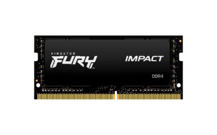 Kingston Fury Impact 32GB 3200Mhz DDR4 CL20 SODIMM Memoria Gamer Para LAPTOP Color Negro (KF432S20IB/32)_0