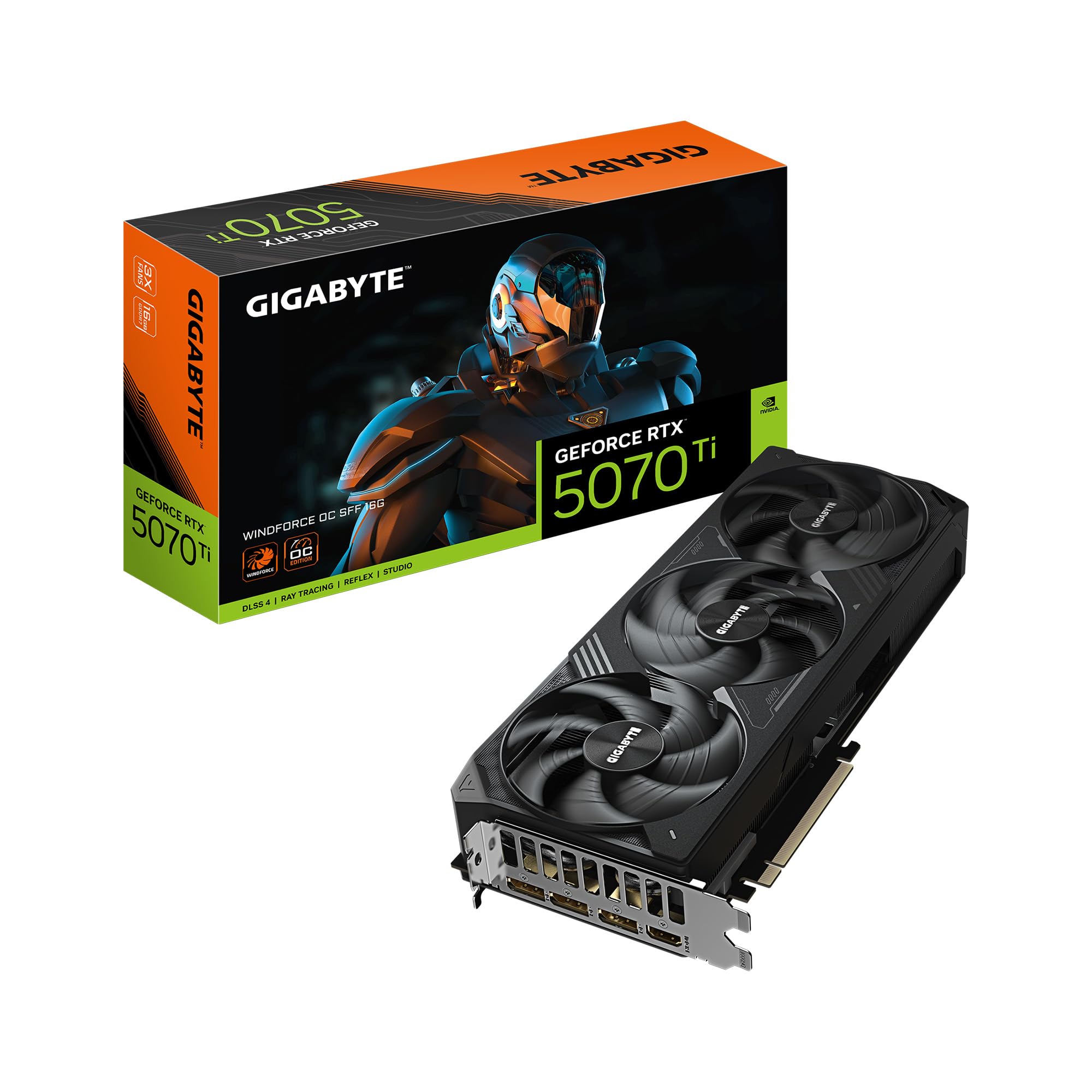 GIGABYTE Tarjeta de Video GeForce RTX 5070 Ti, 16 GB, 256 bits, GDDR7, PCI Express 5.0_0 GIGABYTE Tarjeta de Video GeForce RTX 5070 Ti, 16 GB, 256 bits, GDDR7, PCI Express 5.0_0