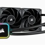 Corsair iCUE H100i RGB Elite Refrigeración líquida de CPU (16 LED RGB dinámicos, Ventiladores AF Elite Series FDB de 120 mm, Radiador de 240 mm, Zócalos LGA 1700, 1200, 115X, 2066 y AM4) Negro_0
