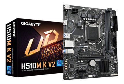 Tarjeta Madre Gigabyte H510m K V2, M-atx, S-1200, 64gb, Ddr4_0